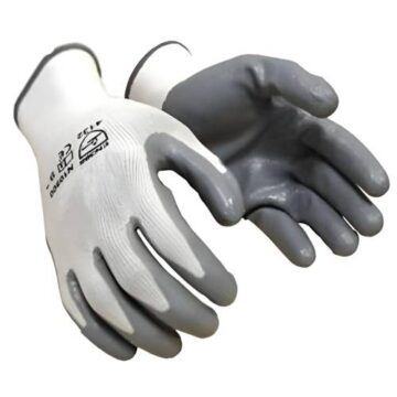 Safety Gloves White & Black